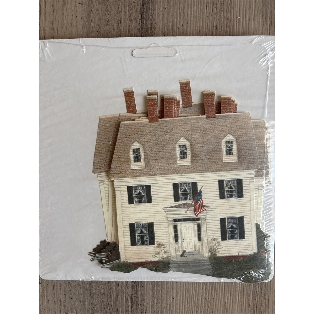 Donnas Wallpaper Cutouts 16 Large‎ Houses Style #17683 Brand New - Picture 2 of 2